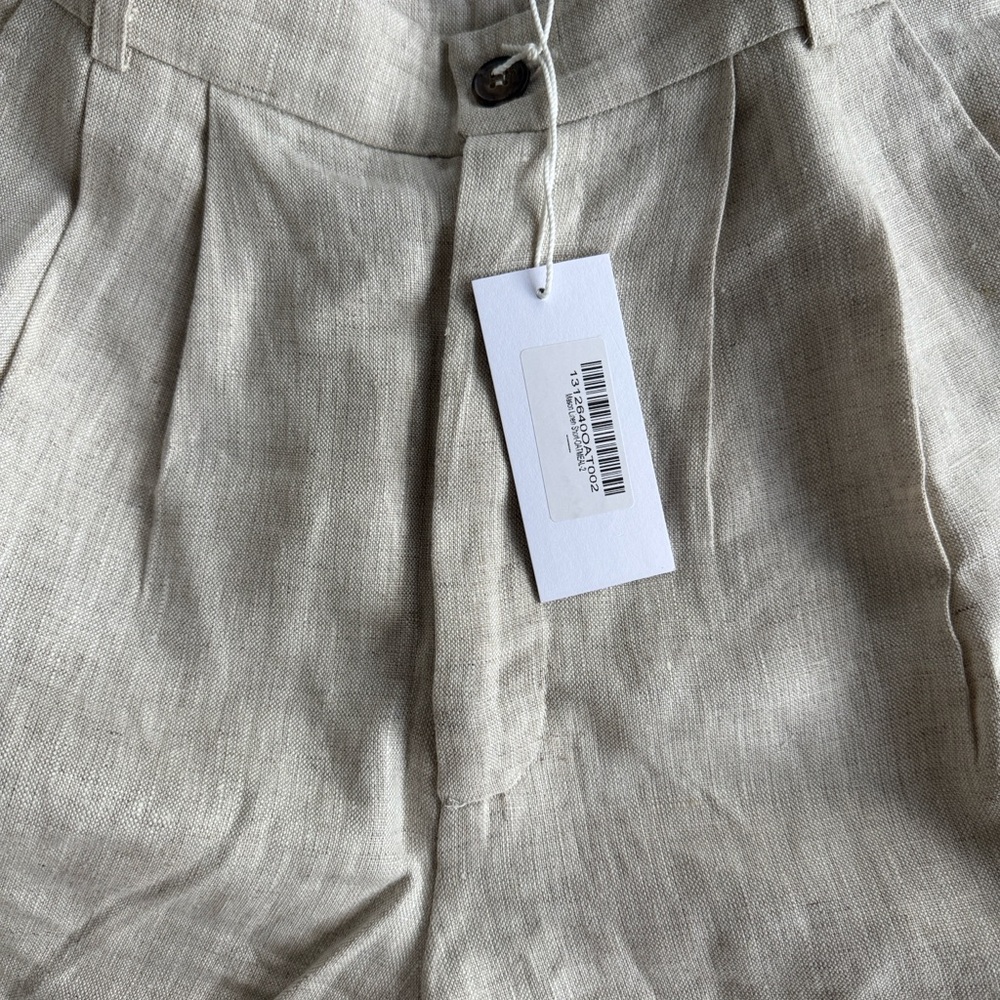 NWT Reformation Mason Linen Shorts - Picture 7 of 7